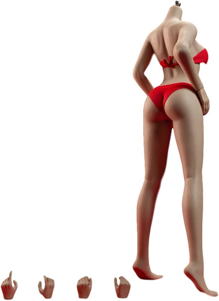 「AC」TBLeague PLLB2020-S43A 1/6 美人 セクシー 女性 素体 ヘッド ビキニ 交換パーツ サンタン肌 可動 アクションフィギュア フルセット Dヘッドなし&サンタン肌