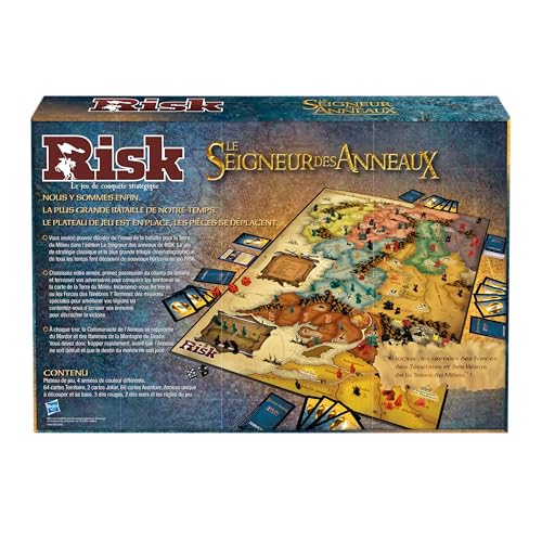 Risk Le Seigneur des Anneaux Conquête des territoires en du Milieu Jeu de société WINNING MOVES - vue 4