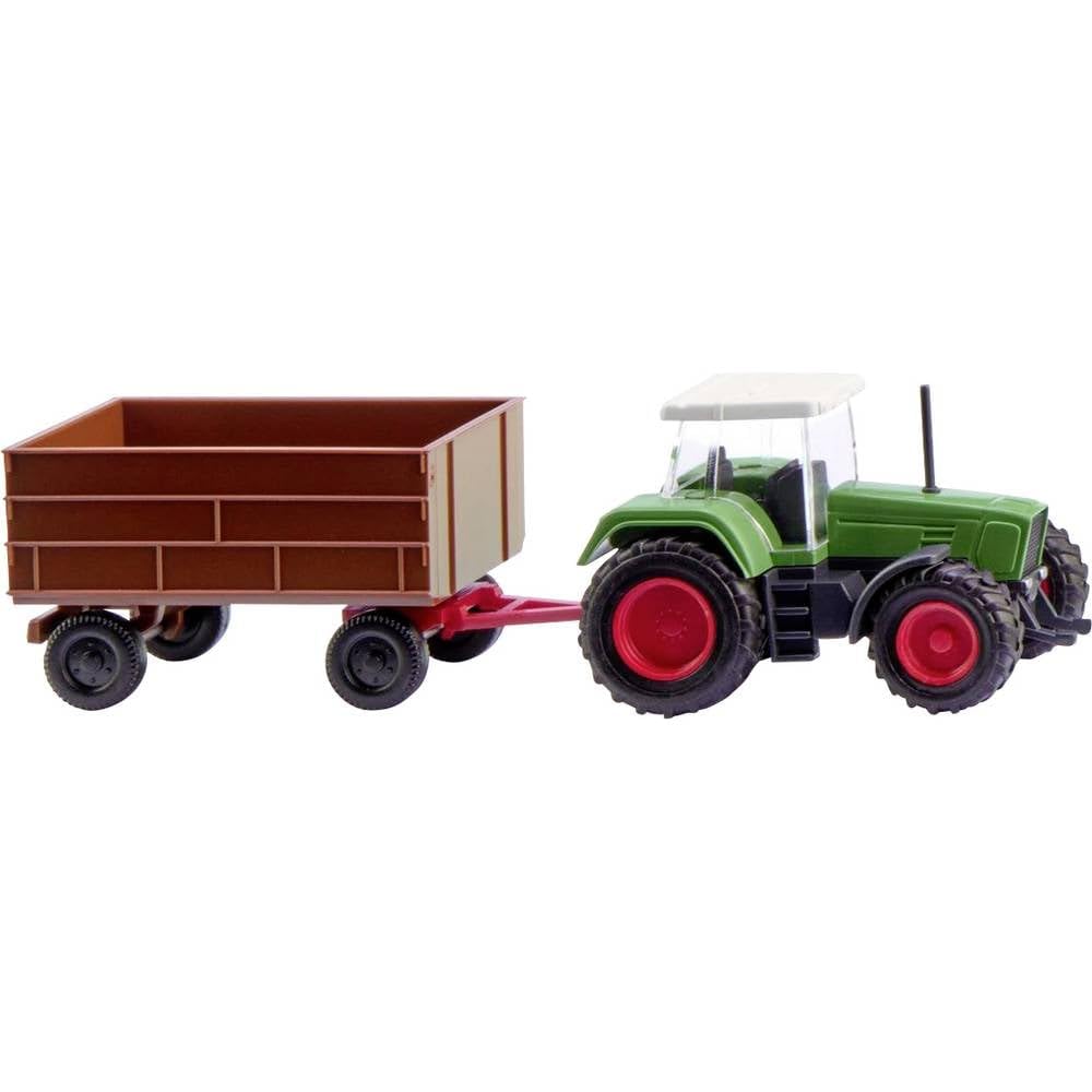 Wiking 096004 Fendt Favorit with Trailer Track N 1:160, Not a Toy