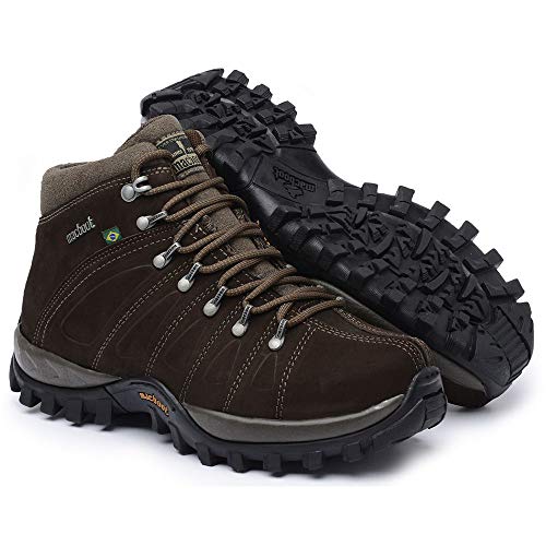 Macboot Bota Adventure Cano Alto Uirapuru 02 Unissex Marrom (Babaçú), 42
