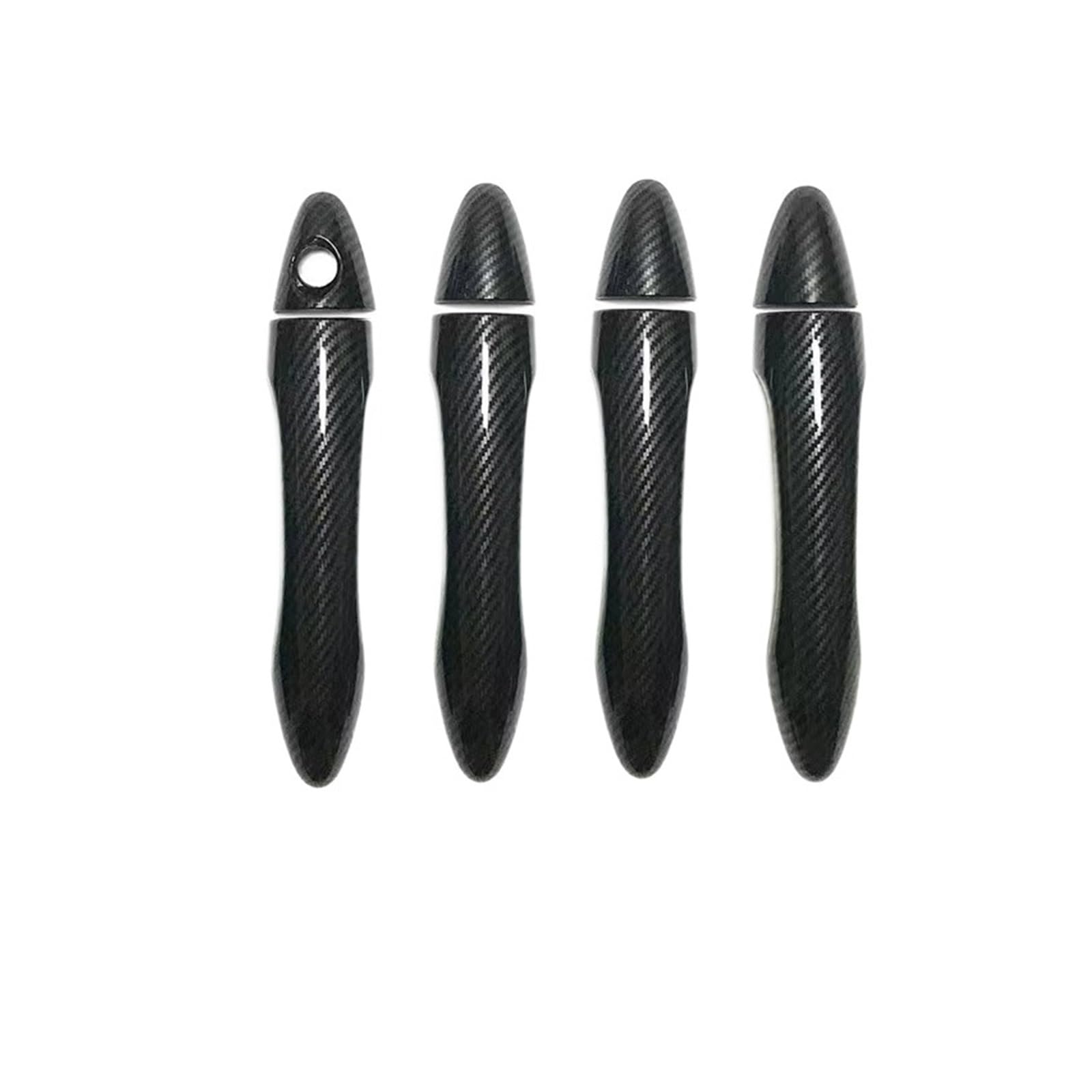 Hckclmbmzw 2 For Kia For Forte For Cerato For K3 014 015 016 017 018 Car Exterior Door Handle Cover Trim Door Handle Cover(2)