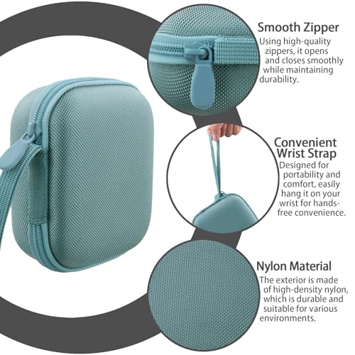 Image of for Bose New SoundLink Micro 2nd Gen Portable Bluetooth Speaker Hard Protective Case, Portable Travel Case with Carabiner (Blue) - co2CREA