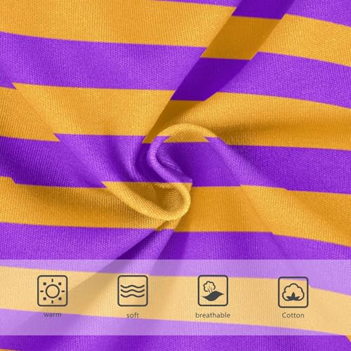 Orange Purple Stripe Toddler Girls's Underwear 2T3