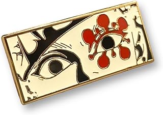 Tengen Enamel Pin - Glow in Dark Anime Pin - Tengen Uzui Cosplay Keychain