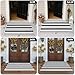 OJIA Black & White Outdoor Rug 3x5 Cotton Hand-Woven Striped Porch Rugs Machine Washable Entryway Rug Indoor Outdoor Area Rug Front Door Rug Floor Mat for Farmhouse/Living Room/Home Entrance