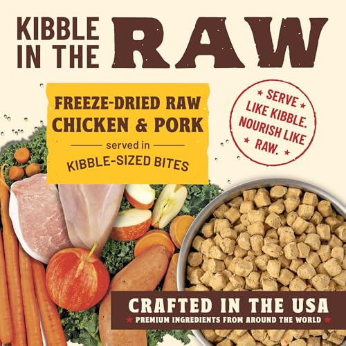 Primal Kibble in The Raw, Freeze Dried Dog Food, Puppy Recipe, Scoop & Serve, Made with Raw Protein, Whole Ingredient Nutrition, Crafted in The USA, Dry Dog Food 1.5 lb Bag - Thumbnail 2