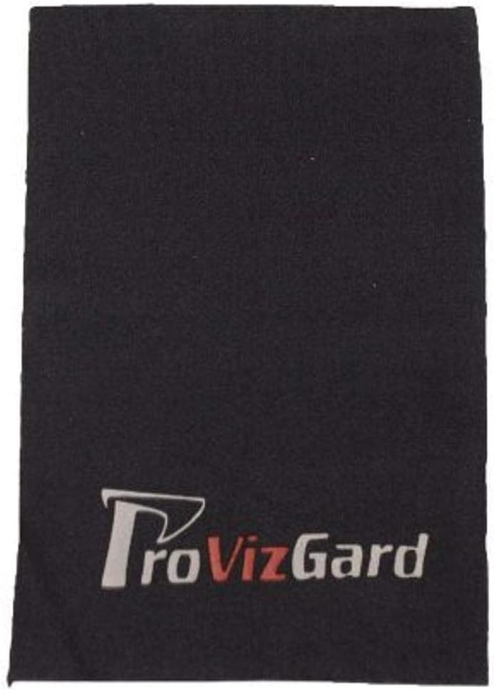 Liberty Glove & Safety 17WIPE1 Nylon Microfiber Spectacle Cleaning Cloth, 7" Length x 6" Width, Black (Case of 100)