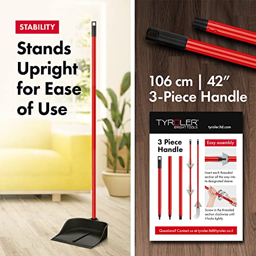 Tyroler Bright Tools Kehrschaufel und Besen einstellen hergestellt aus 100% Natürlich Gummi – Bild 8