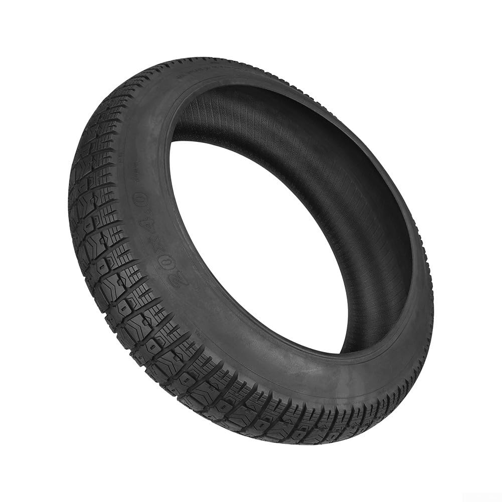 20 x 4.0 para neumático de bicicleta de montaña con agarre superior de 20 x 4.0 para | Goma resistente a la abrasión, construcción duradera, soporta terrenos difíciles, uso prolongado, acabado negro