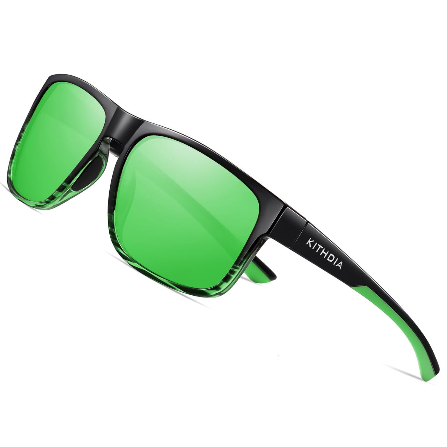 KITHDIA Gafas de sol polarizadas hombre/mujer; Marcos retro/clásico/elegante; Golf de moda/conducción/pesca/turismo/gafas de sol deportivas al aire libre S5531