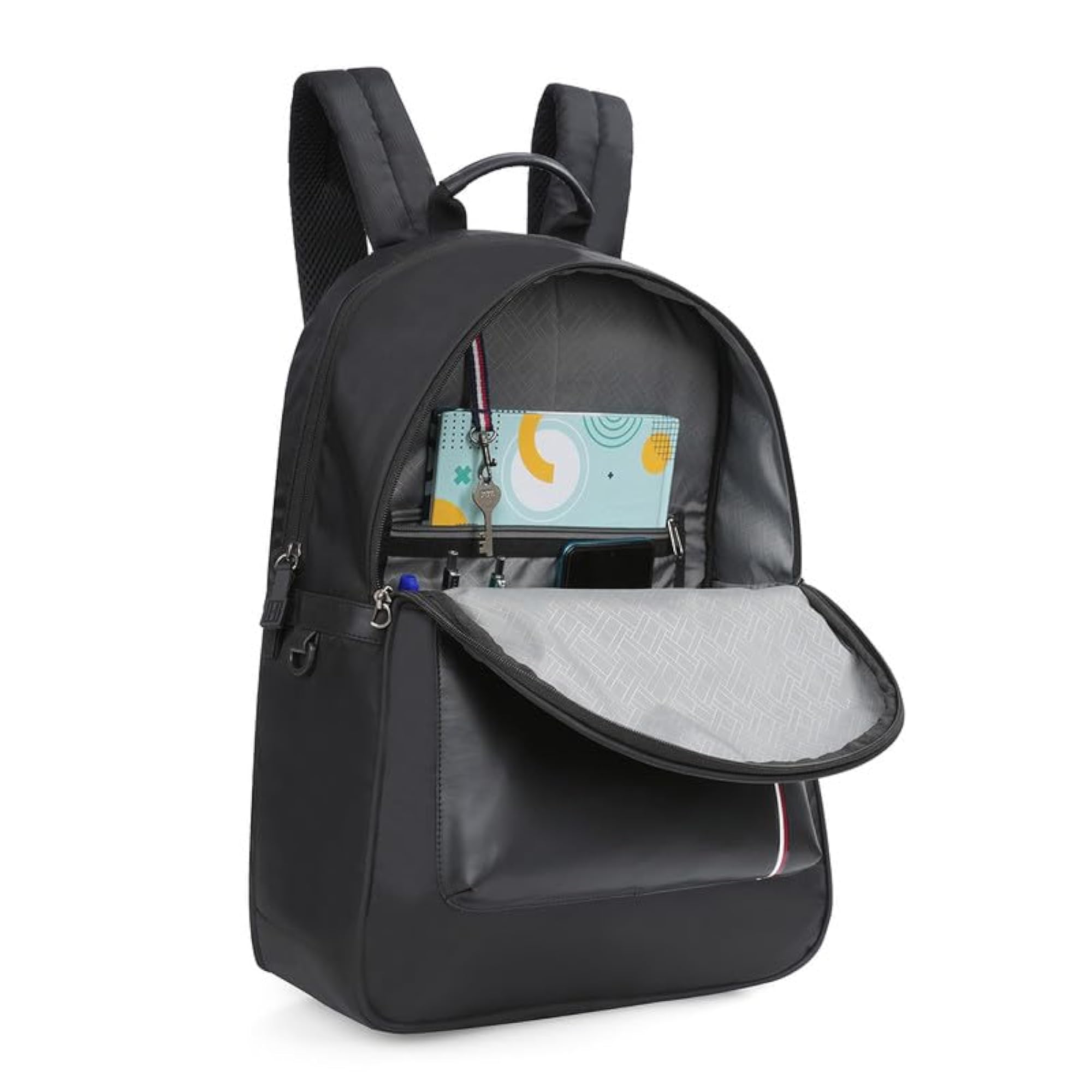 Tommy Hilfiger Unisex 16 Inch Laptop Backpack - Black