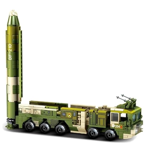 Kingaxe 406Pcs Anti-Ship Ballistic Missile Vehicle Military Army Model Set Assembly Building Kit Building Block Bricks Blocks 662 #TOP4