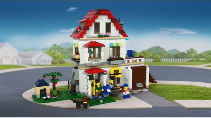 Amazon レゴ Lego クリエイター ファミリーコテージ 31069 ブロック おもちゃ