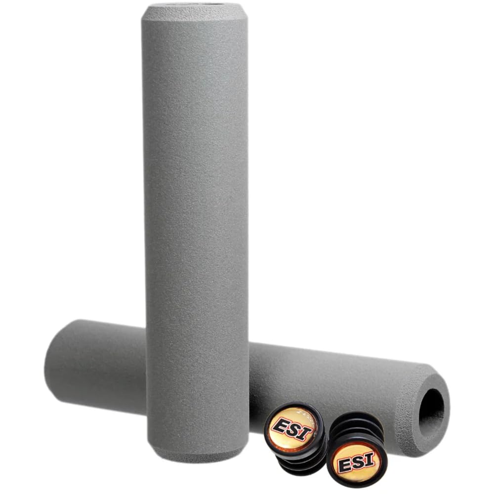 ESI Extra Chunky Silicone MTB Grips - Shock Absorbing, UV-Resistant, Non-Sl