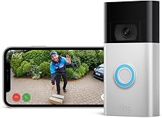 Ring Video Doorbell (2nd Gen) by Amazon | Wireless Video Doorbell Security Camera with 1080p HD Video, battery-powered, Wifi, easy installation | 30-day free trial of Ring Protect | Works with Alexa