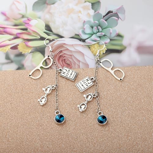 FAADBUK Optician Dangle Earring Optometrist Eye Doctor Optical Jewelry Appreciation Gift4