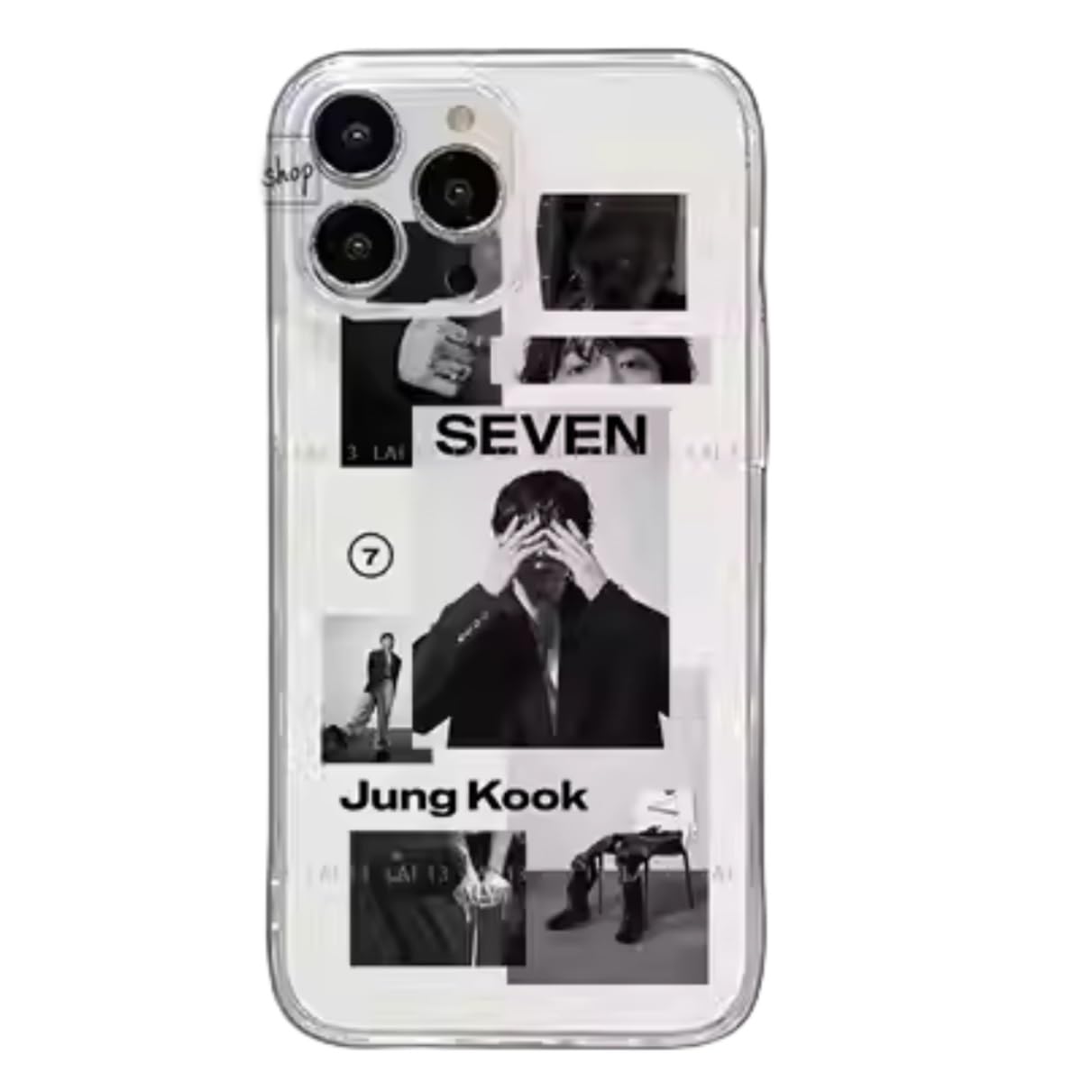 Amazon.co.jp: 2023 ジョングク sevenアルバム iphone14pro ケース ins