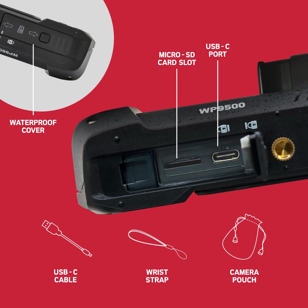 AgfaPhoto Realishot WP9500 - Appareil Photo Numérique Waterproof – Bild 7