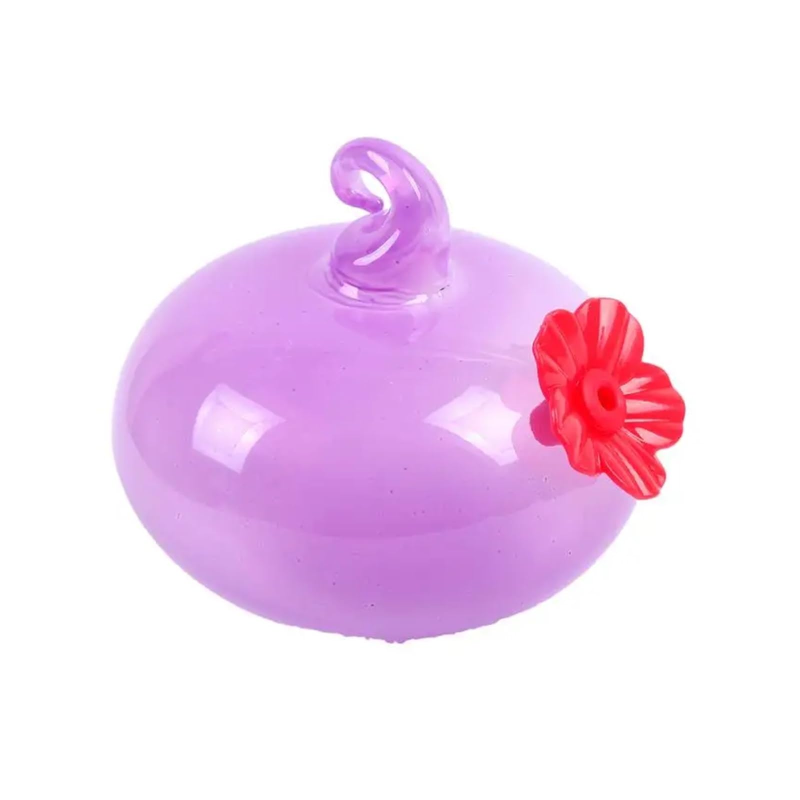 Kuranty Wietrzne Karmnik Dla Kolibrów Ptaków Ręcznie Dmuchane Szkło Dzwonek Wietrzny Do Ogrodu Yard Home Decor łAtwy W Utrzymaniu(Glass colorful)