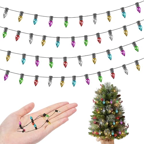 2M Wichtel Lichterkette Miniatur, Weihnachten Wichtel Zubehör...