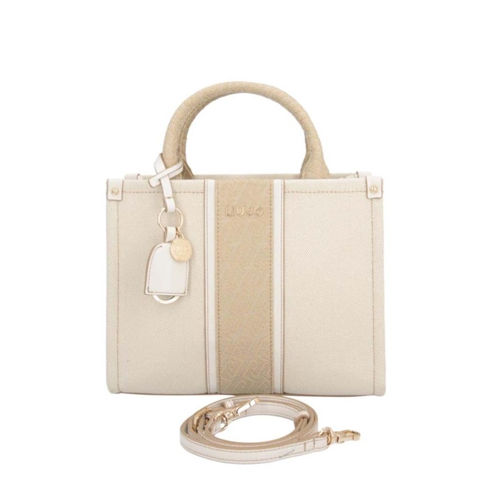 Liu Jo bolso bandolera Ridhi Tote Bag Neutro/Cream crema
