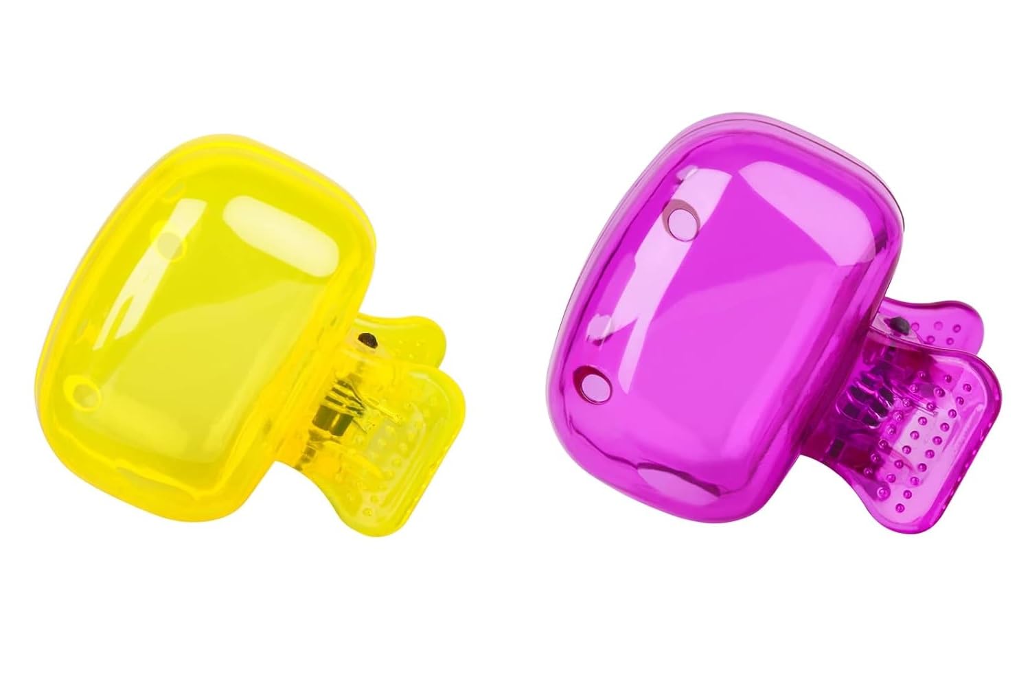 Tilak Venture 2 Pack Travel Toothbrush Head Covers Toothbrush Protector Cap Brush Pod Case Protective Portable Plastic Clip for Household Travel, Camping, Bathroom, School (Multicolor)-image-19