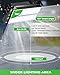Spolehli LED Stadium Flood Lights 600W Equivalent 16000LM Super Bright LED Arena Lights 85-305V IP66 Waterproof 6500K Daylight White 100W Outdoor Lighting for Farm Stadium Riding Arena Field Rink