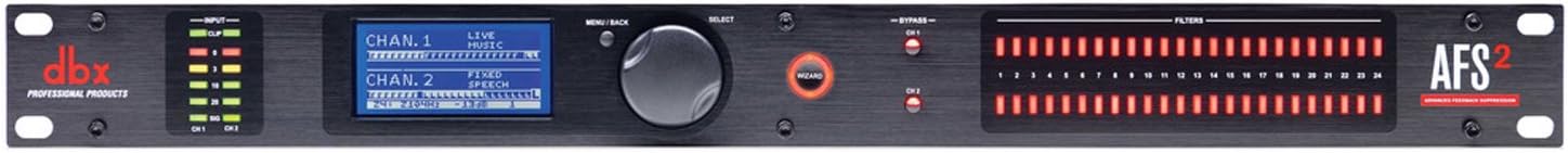 DBX AFS2 Advance Feedback Suppression Processor