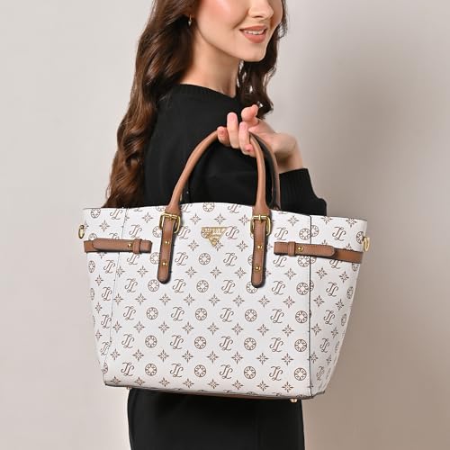 Image of Lavie Signature Women's LS Montreal Tote Bag for Women | Tote Handbag for Work | Ladies purse | Stylish Shoulder Bag | Gift for Women