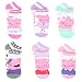 Peppa Pig Little Girls 6 pack Socks (6-8 (Shoe: 10.5-4), Ballet Pink)