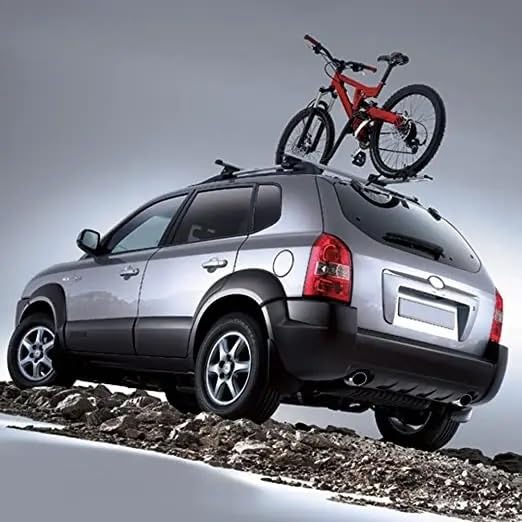 Portabicicletas techo Toyota Rav4 XA40 2013-2017 barras de equipaje rieles 4