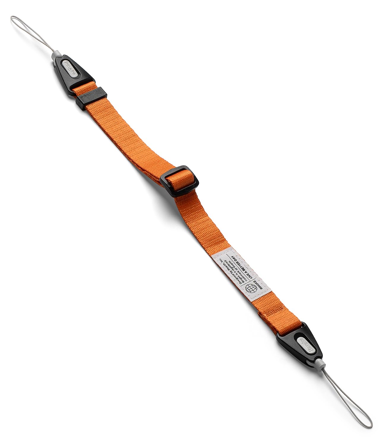 Dual Hand Slim Strap [Adjustable Wrist Lanyard Strap] [One-Touch Buckle] for Phone Case, Camera, Keys, USB Flash Drive