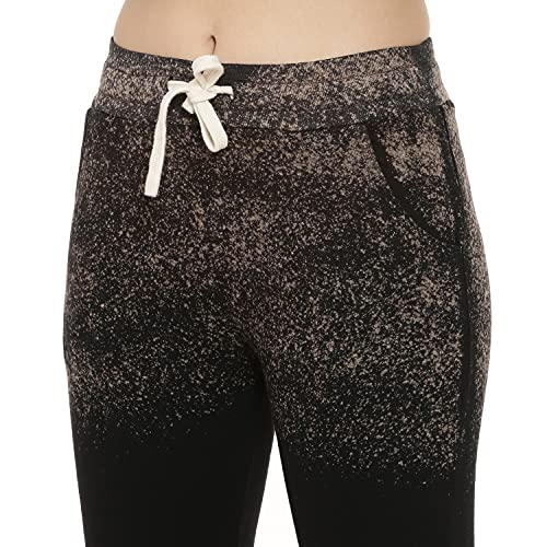 Image of Campus Sutra Women's Jogger Regular Casual Pants (CT21 TPSHD W PLN BLBG L Black L)