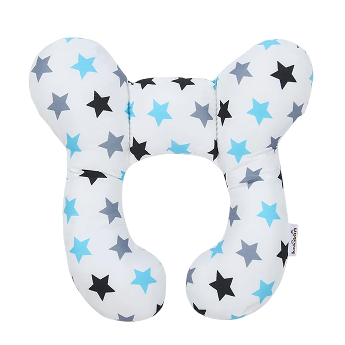 Almohada de viaje para niños, almohada de apoyo, almohada de viaje para bebé, almohada cervical en forma de U, cojines para dormir para viajes, avión, tren y oficina (B)