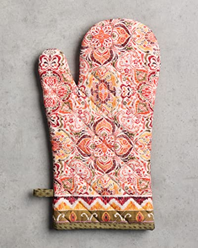 Maison D' Hermine Oven Mitt + Pot Holder 100% Cotton Heat Resistant Kitchen Oven Gloves thumb #3
