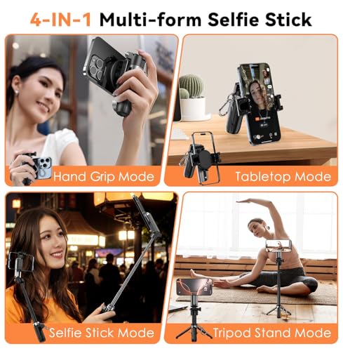 Trépied magnétique mini pour vlog vidéo sur iPhone et Android