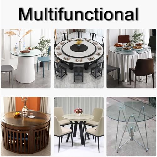 Plateau de table en verre de 950mm pour salle à manger - 5