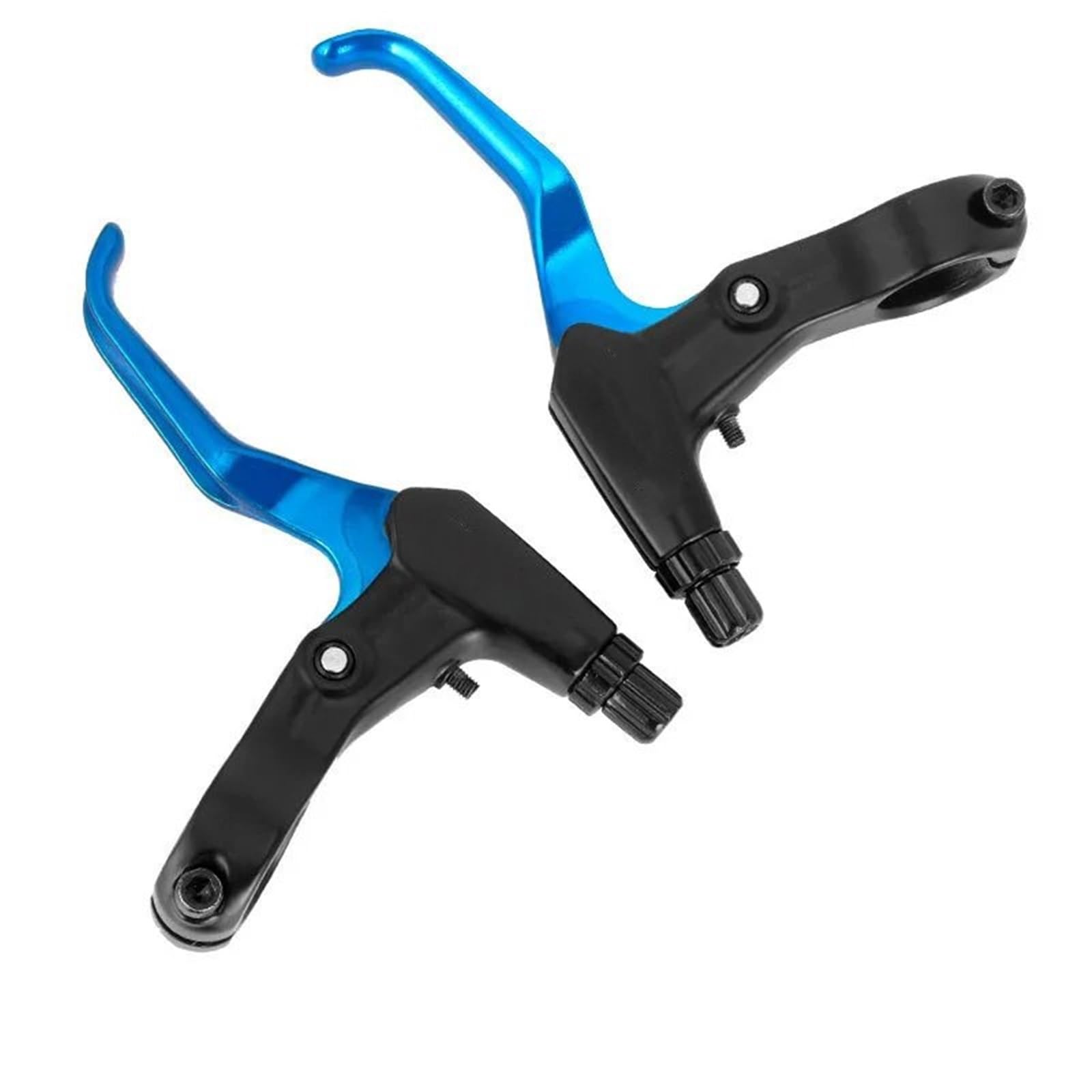 AIQWOJD Bike Rear Brake Drum Bike Brake Rear Drum FR5 Aluminum Alloy Bicycle Brake Handle Grips for MTB Road Bike Colorful Brake Levers Brake(Blue)