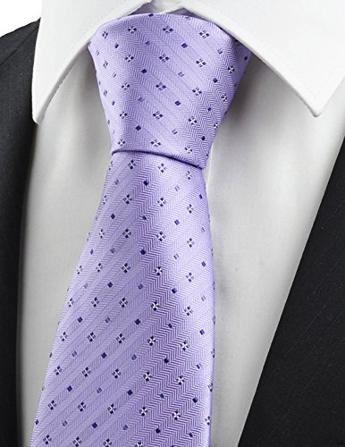 Image of KissTies Mens Necktie Polka Dot Ties For Men Classic Dressing Tie + Gift Box