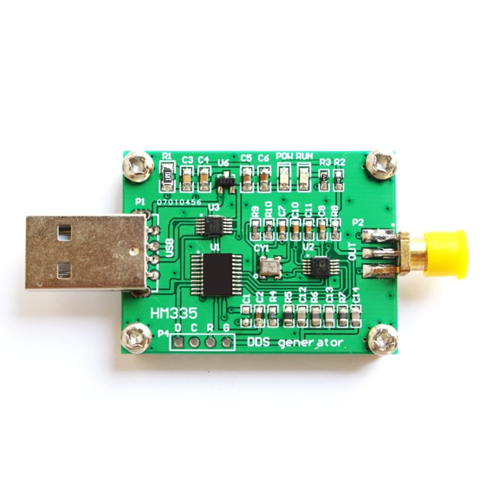 Generador de señal con función USB DDS de 1 Hz ~ 10 MHz, onda sinusoidal, onda triangular, frecuencia de barrido de banda rectangular