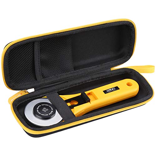 Aproca Hard Storage Travel Case for OLFA RTY-3/G 60mm Straight Handle Rotary Cutter(only case)