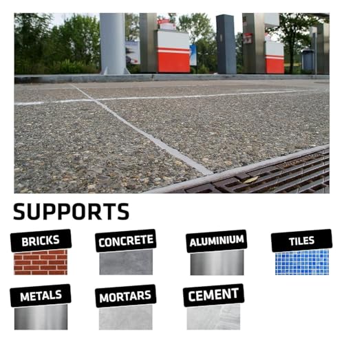 Image of Waterproof Silicone Sealant, Fast Fixing Fast Drying Roof Adhesive, Leakage Quick Repair Adhesives & Sealants For Roof, Concrete, Watertank, Iron Galvanized, Steel, Metal, Aluminum,750 GM(Black)