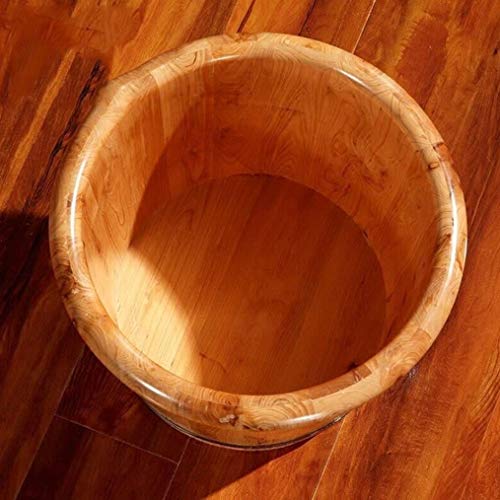 Tina de Madera Maciza para Pedicura y Spa de Pies Katzowen miniatura 4
