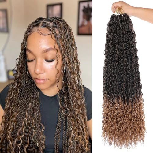 ZRQ 9 Packs Senegalese Twist Crochet Hair 24 Inch...