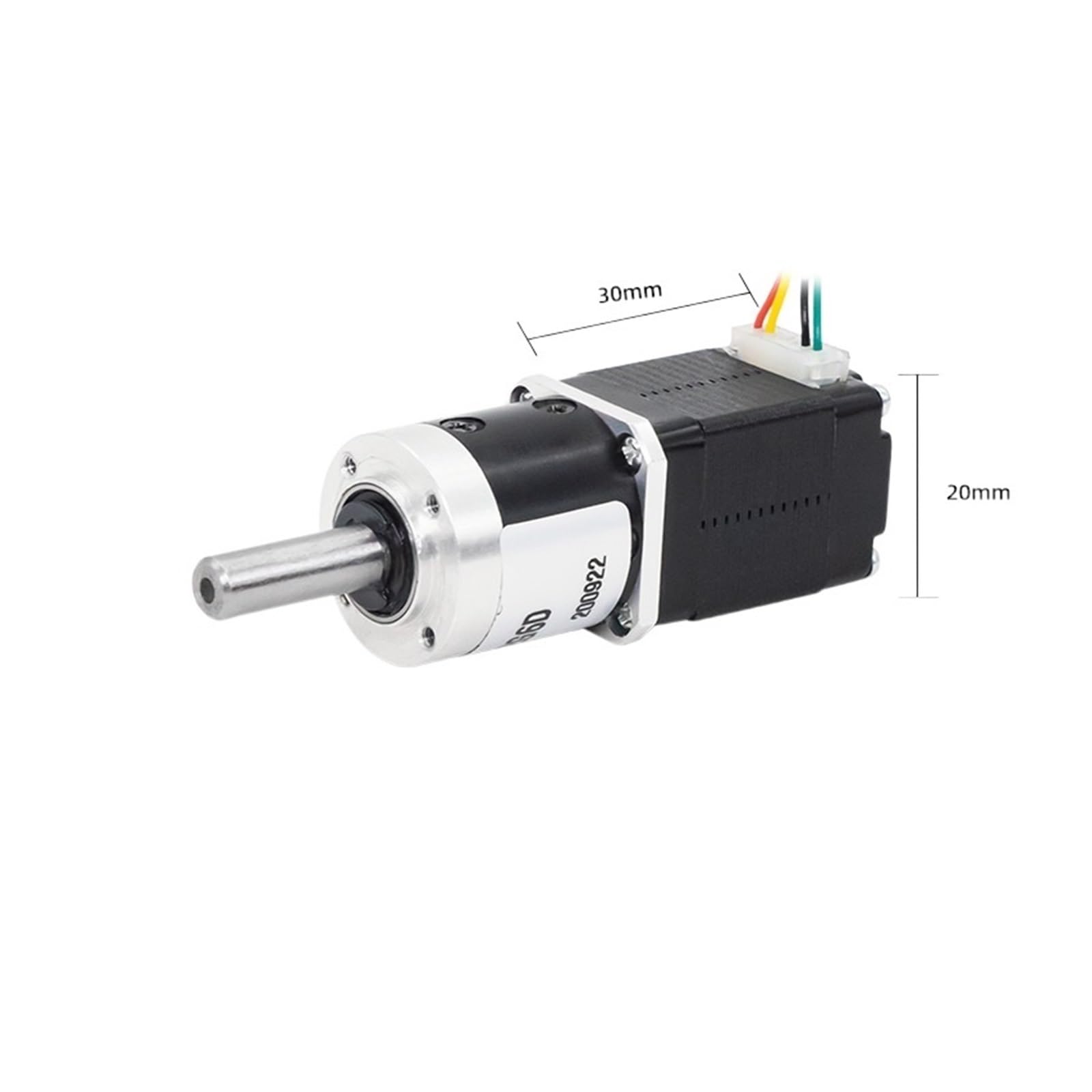 Nema 8 Lunghezza 30mm Rapporto 14 19 27 Motore Passo-passo Con Riduttore Planetario Struttura Stabile Efficace(20-30mm- Ratio 14)