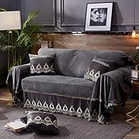 Amazon｜ソファカバー ベロア 無地 防汚 ワインレッド 防塵