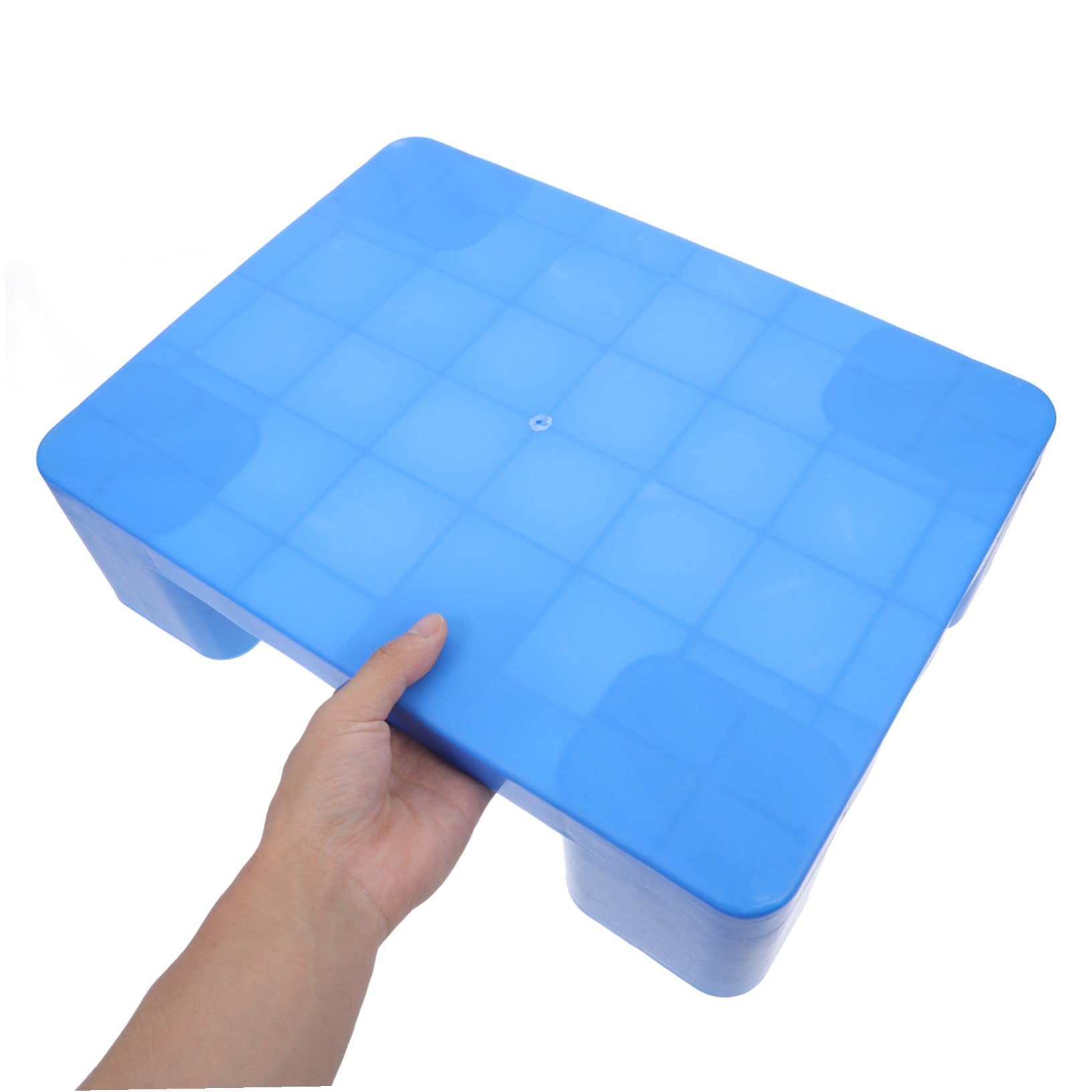 Pallet in Plastica Abs Blu, Griglia per Stoccaggio a Pavimento | Alta Capacità di Carico, Installazione Semplice, Uso in Magazzino e Acquacoltura