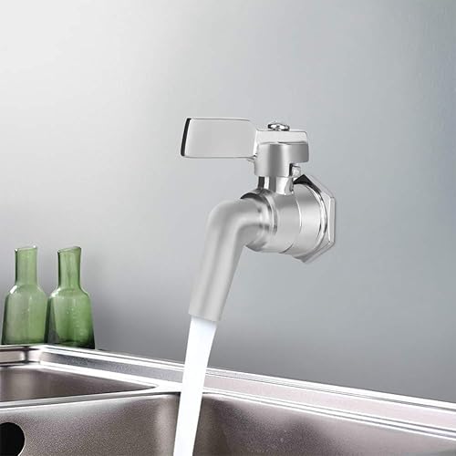 Miniatura 2 de Grifo dispensador de cerveza, grifo de cerveza ajustable de acero inoxidable para barril de cerveza casera dispensador de bebidas de vino