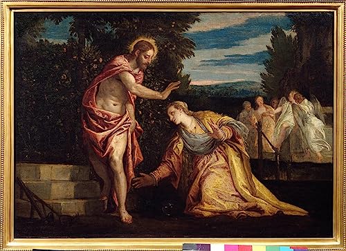 Lienzo Cristo apareciendo a la Madeleine Veronese para un hogar lleno de paz, 60x90