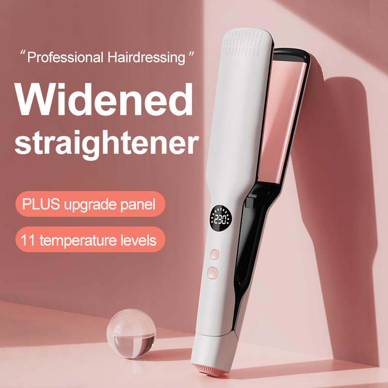 Plancha de Pelo Profesional ELOVA de 2 Pulgadas para Cabello Grueso miniatura 2